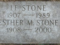 I. F. (“Izzy”) Stone (1907-1989)